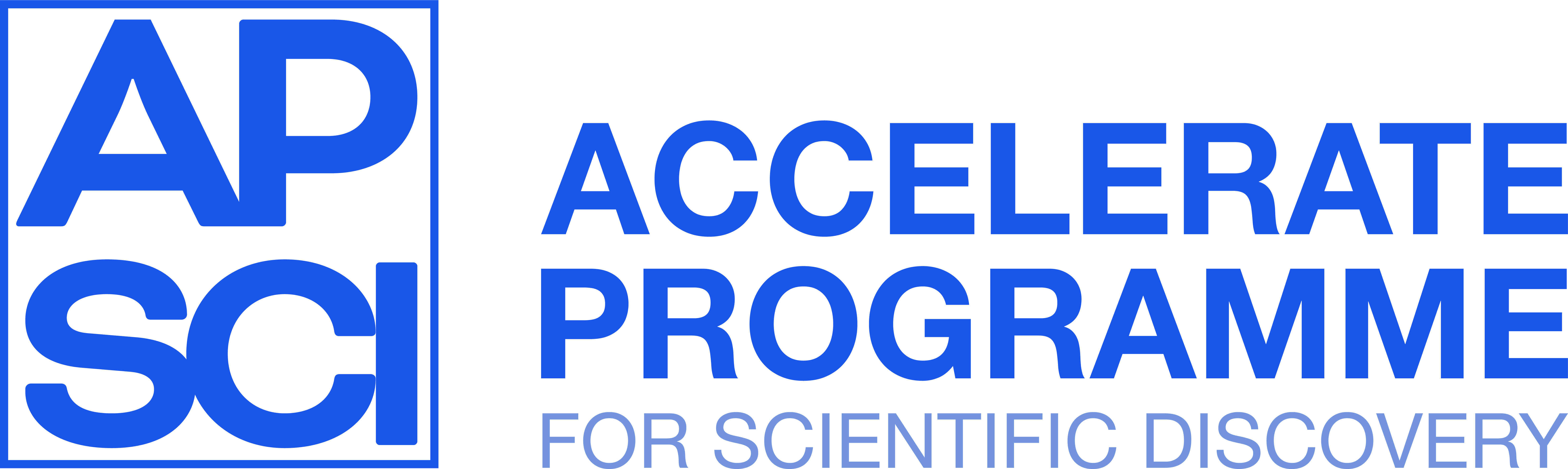 Accelerate Programme for Scientific Discovery